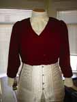 1909 bodice with sleeves