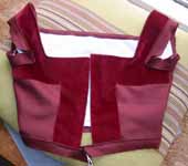bodice in progress